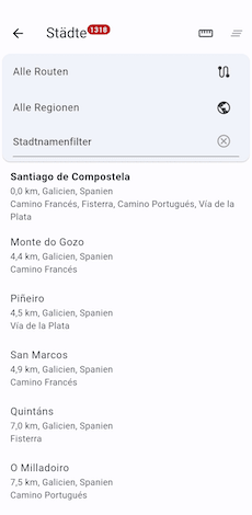 Camino Sello App: setzen Sie das Logo auf Ihr Bild