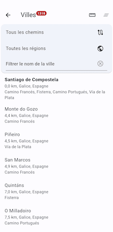 Application Camino Sello : mettez le logo sur votre photo