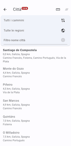 App Camino Sello: metti il logo sulla tua foto