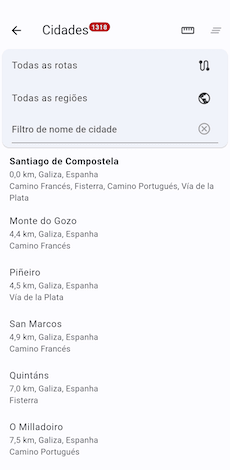 Aplicativo Camino Sello: coloque o logotipo em sua foto